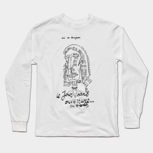 - Le visage - Long Sleeve T-Shirt